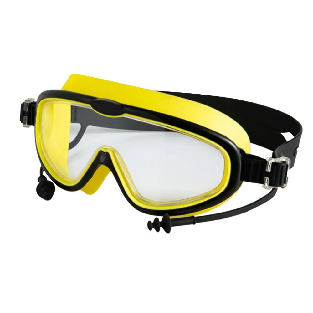 Fashion Anti-fog Kids Swimming Goggles Big Frame Definition Swim Vue 4