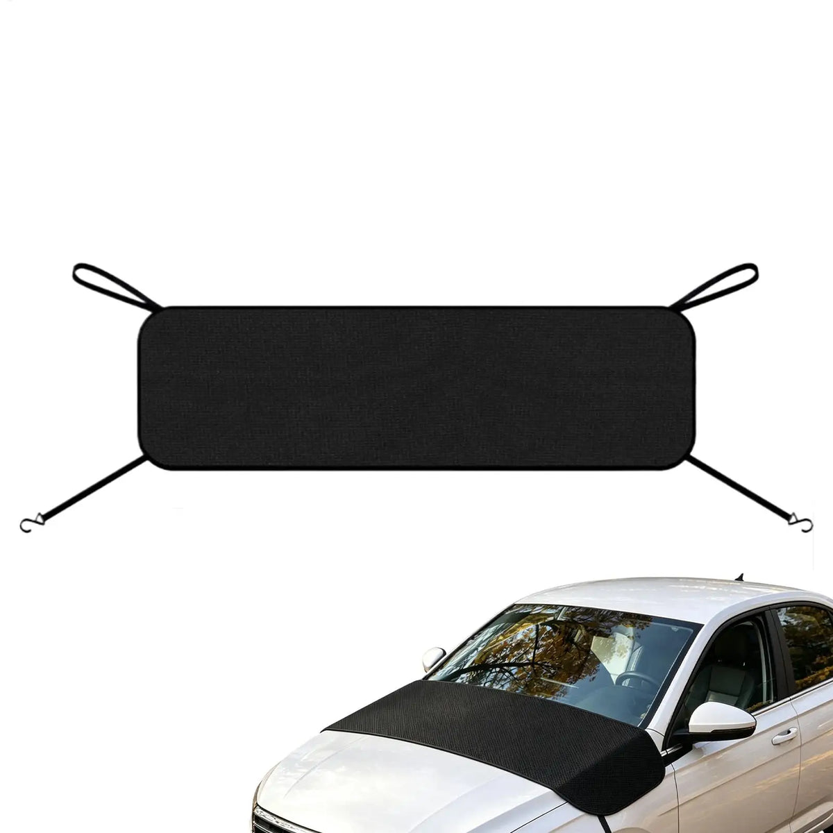 Windshield Trough Cover Window Rain Rough Leaf Guard Windshield Dust Blocking Cover for Patio Outdoor Garage Apartment Renter Vue