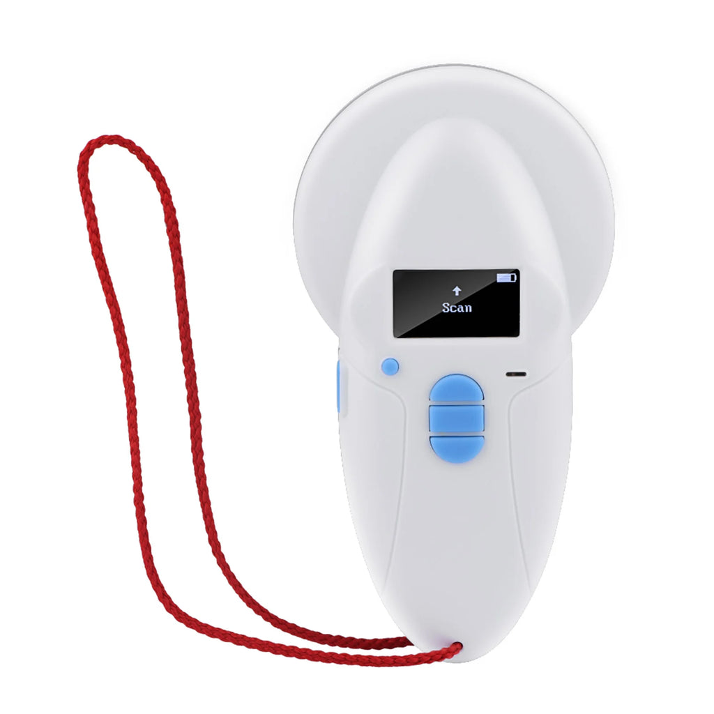Handheld Rechargeable Animal Chip ID Reader Microchip RFID Scanner Microchip Reader Vue