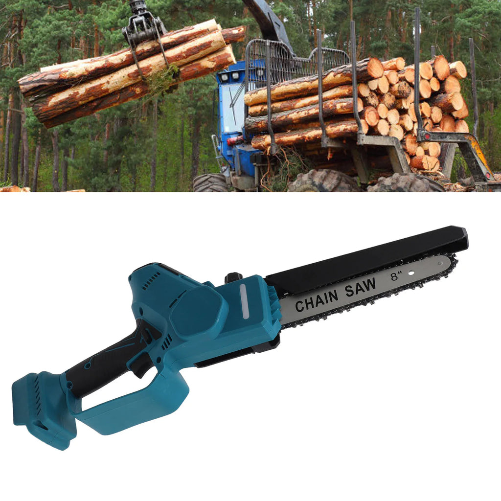 8 Inch Brushless Cordless Chainsaw Mini Handheld Chain Saw with Oiler for Tree Pruning and Wood Cutting 18V Cordless Chain Saw Vue