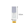 15/30ml Empty Pump Bottle Makeup Transparent Square Refillable Bottle Glass Liquid Foundation Container Portable Pump Bottle Vue 15ml White