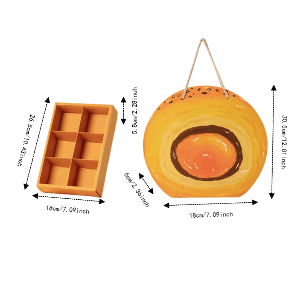 5 Set Plastic Moon Cake Inner Tray Square Round Clear Baked Dessert Packaging Boxes Chinese Style Cute Egg Yolk Pastry Festival Vue