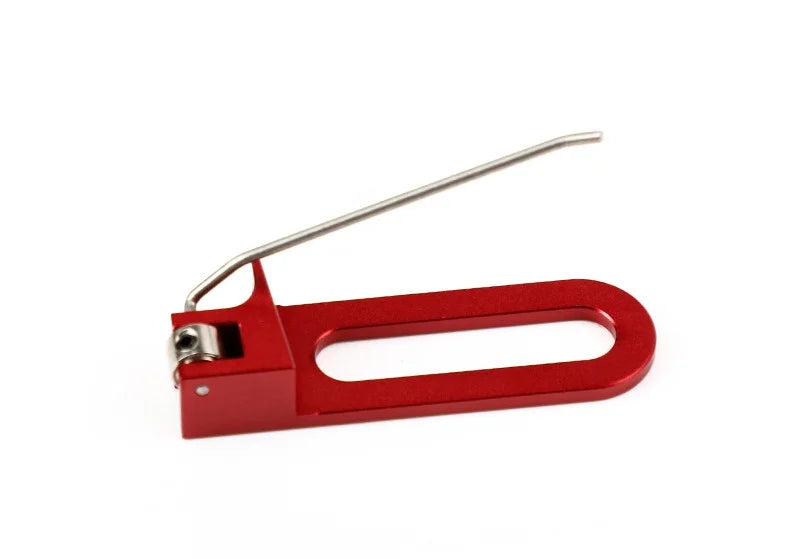 Rear-mounted Steel Wire Magnetic Arrow Holder Recurve Bow Sports Equipment Magnetic Archery Gear Adjustable Low Sensitivity Vue red