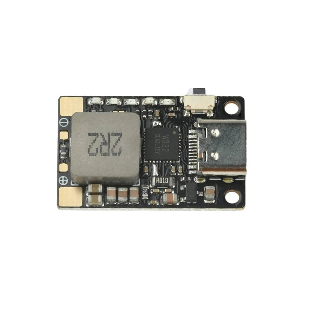 3.7V/4.2V 18W Lithium Battery Fast Charger Module Type-C Boost Charging with LED Indicator Multi-Protection for Drone Power Bank Vue