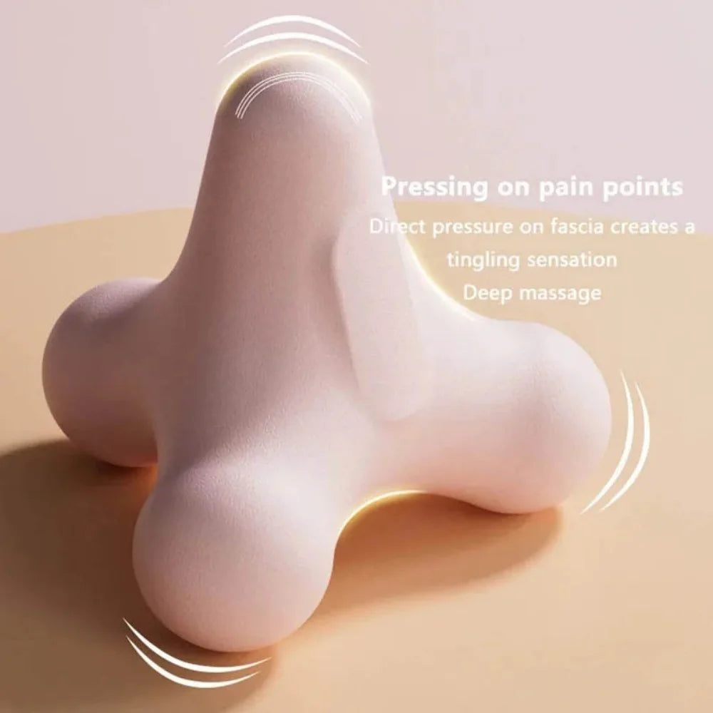 Fascia Ball Four Corner Plantar Ball Massage Shoulder Neck Waist Hand Muscles Lactate Exercise Relaxation Meridian Fitness Ball Vue