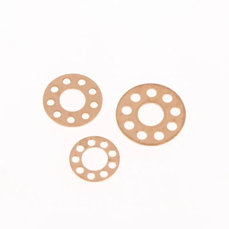 10Pcs Brass Washers for Folding Knife Precision Gasket Oil Storage Durable Knife Accessories for Repair Upgrade Vue
