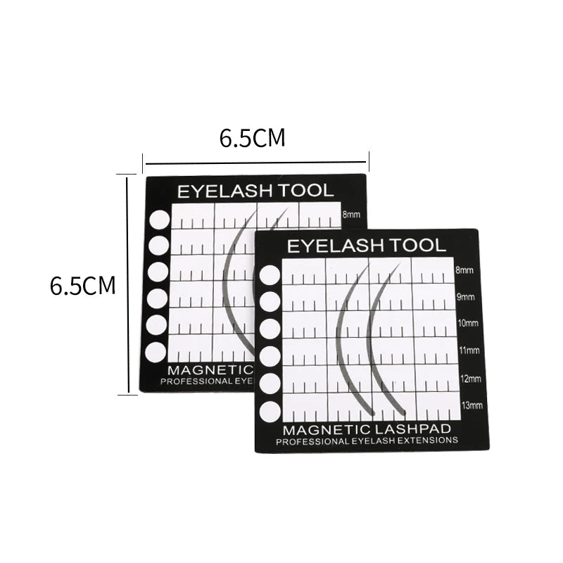 Magnetic Lash Pad Grafting Eyelash Headband Headscarf Forehead Towel Pad Eyelash Tablet Makeup Tool For Lash Extension Supplies Vue