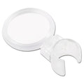 Penholder Magnifying Glass Tool Clip on Diamond Art Pen Drill Magnifier Diamond Painting Pen Magnifier for DIY Painting Craft Vue WHITE