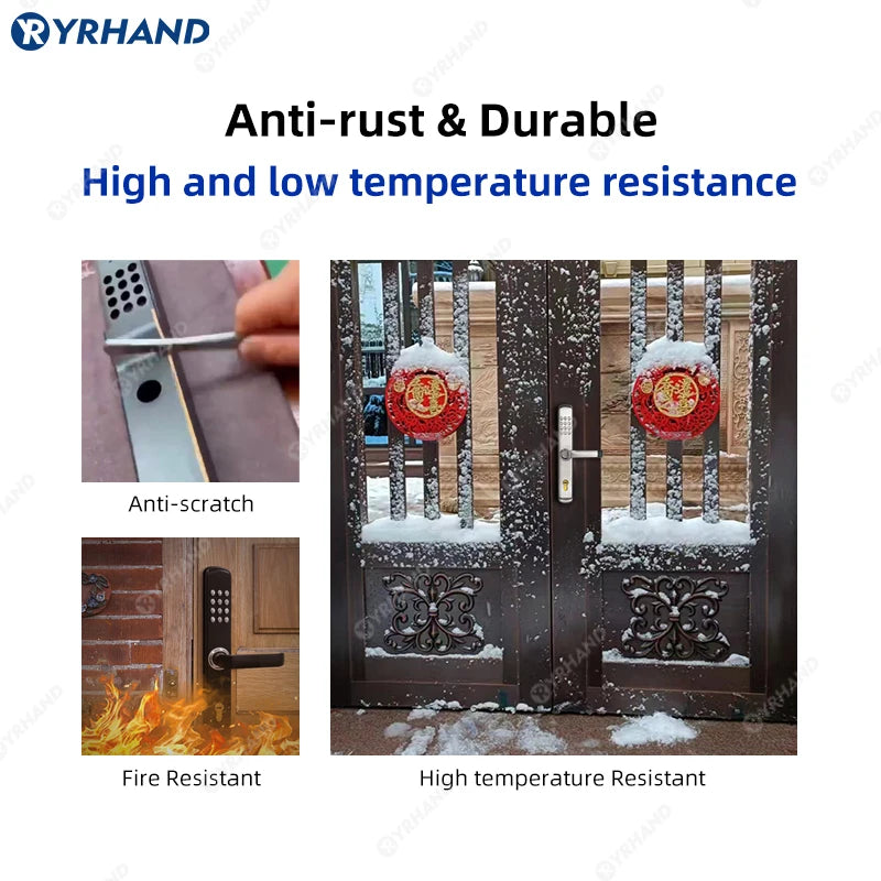 Mechanical combination Coded Lock Fire and Waterproof Digital Lock Password and Silding Lock Push button For garden Vue