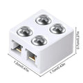 8mm LED Light Strip Connectors Sturdy LED Connector User-Friendly LED Connecting Versatile LED Strip Light Connectors Vue 1pcs