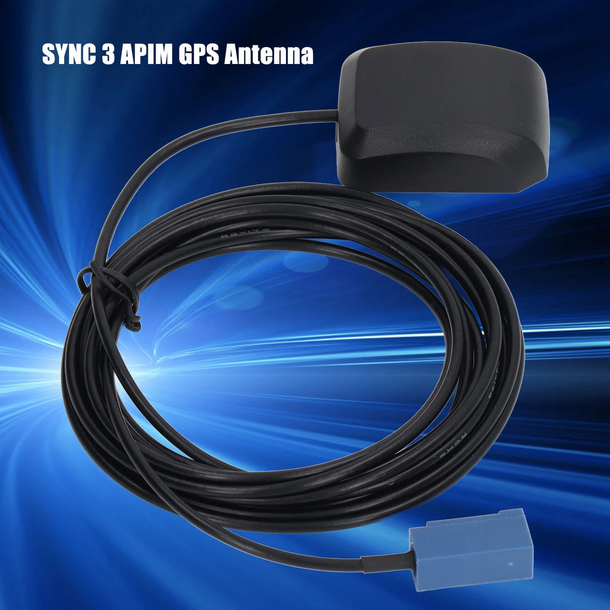 3V‑5V GPS Antenna 1575.42MHz Waterproof Compact Replacement for SYNC 3 APIM Module SYNC 3 GPS Antenna Harness Vue