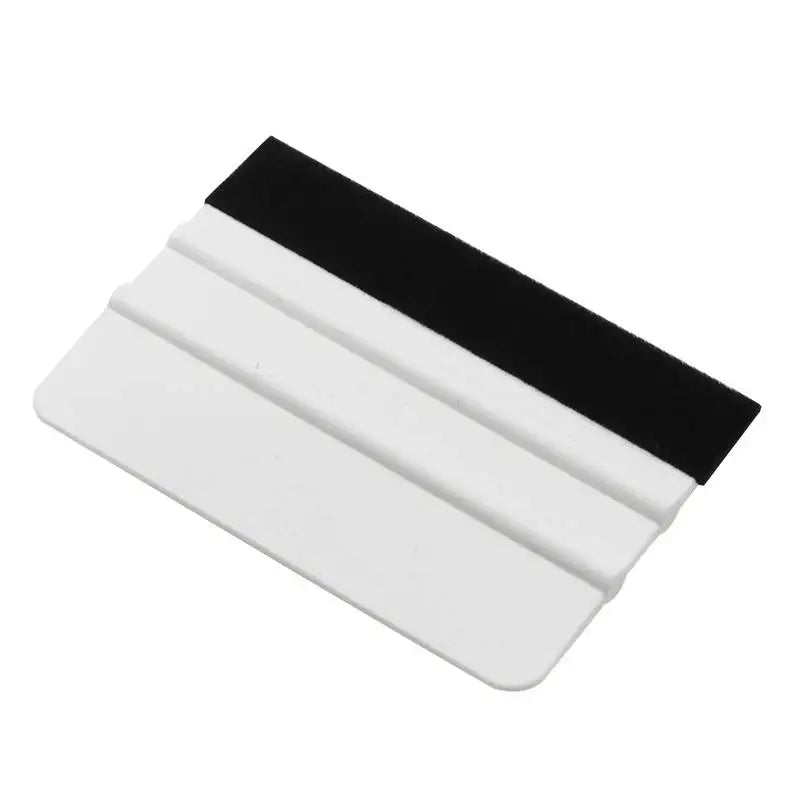 Car Vinyl Wrap Film Squeegee Scraper Foil Wrapping Suede Felt Scraper Auto Car Styling Sticker Window Tint Tools Accessories Vue white