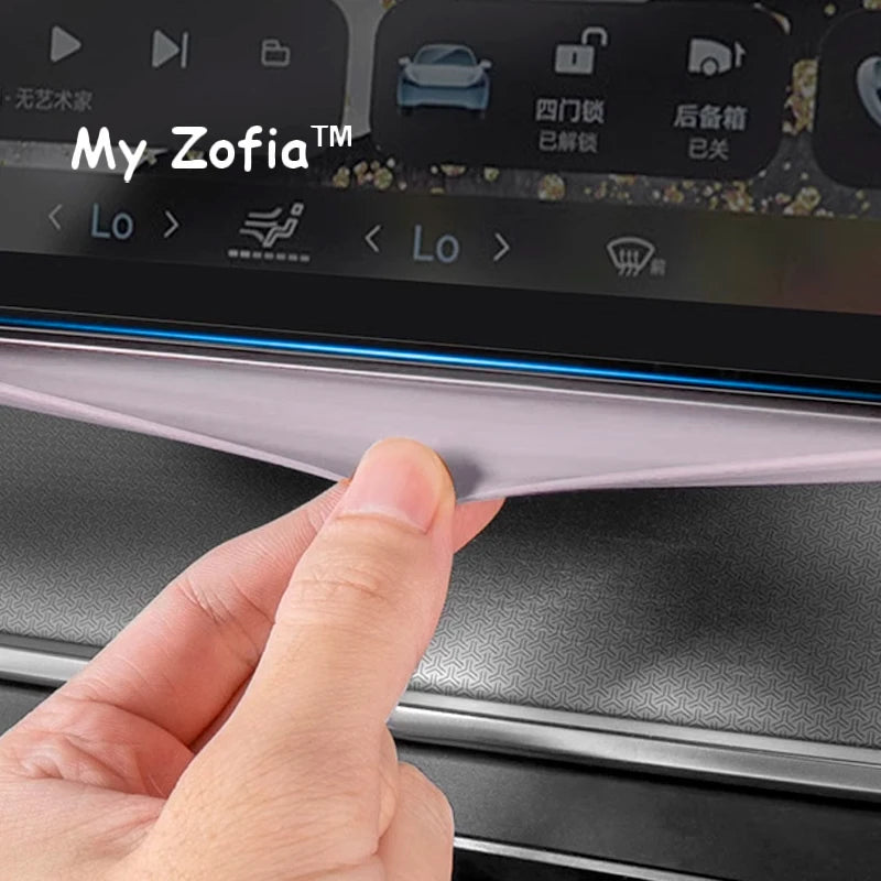 For BYD TANG EV TANG 2024 2025 2026 Car 15.6 inch Screen Silicone Strip Protection Anti-collision Waterproof Special Accessorie Vue