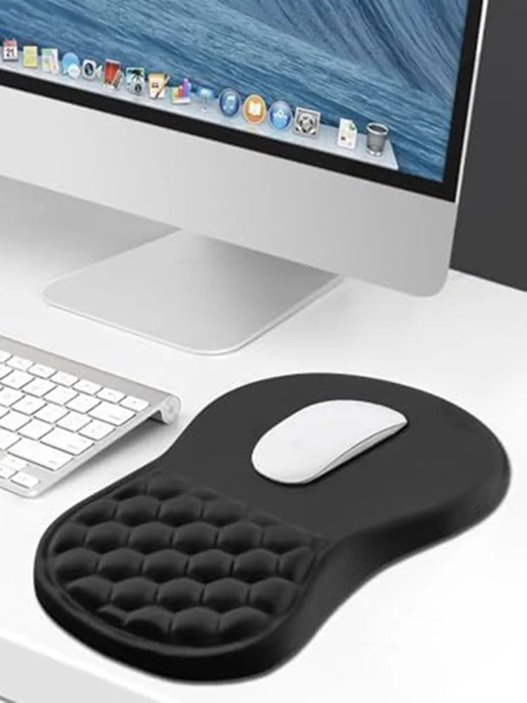 Soft Wrist Pad Mouse Pad Rest Mouse Wrist Support Pad Mousepad Comfortable Relieve Wrist Fatigue for Office Users and Gamers Vue