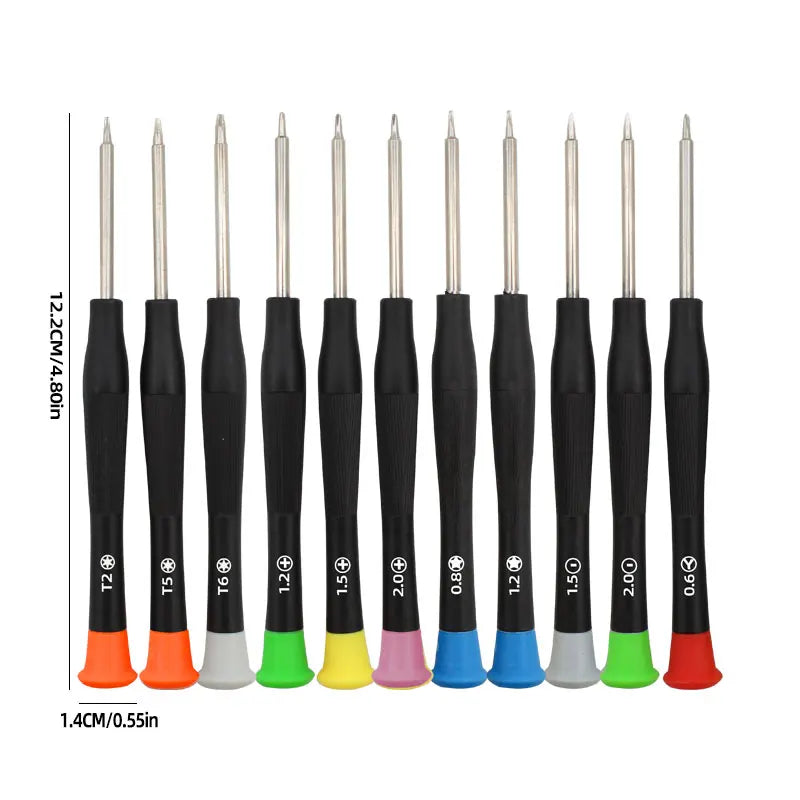 Precision Screwdriver Set For Mobile Phones, Laptops, Tablets, And Computers, Suitable For Small Maintenance And Disassembly Vue