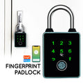 Fingerprint Lock Keyless Waterproof Tuya App Anti-Theft Smart Lock Fingerprint Padlock Intelligent Safety Electronic Door Lock Vue T55D TY China Mainland