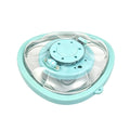 5 Light Modes USB Rechargeable Pool Fountain 4 Spray Modes Wireless Remote Control Floating Fountain Pump Energy Efficient Vue Blue