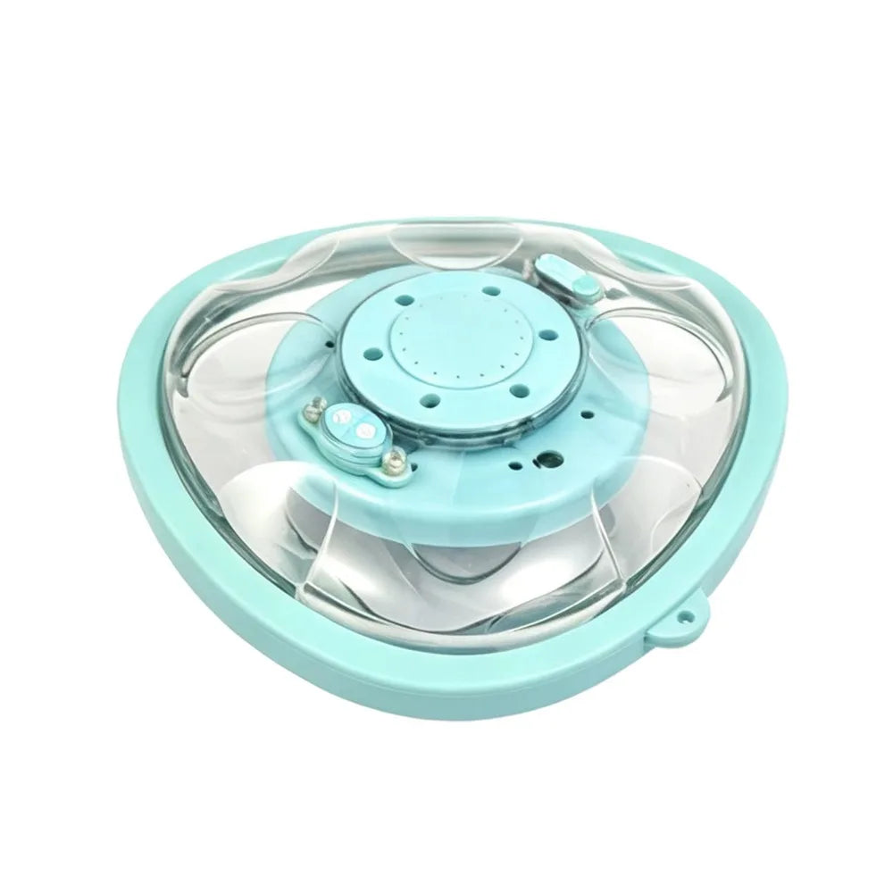 5 Light Modes USB Rechargeable Pool Fountain 4 Spray Modes Wireless Remote Control Floating Fountain Pump Energy Efficient Vue Blue