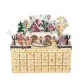 Hand Carved Wooden Advent Calendar Cabinet – 24 Drawers Advent Calendar Cabinet Vue Dark Khaki C9GA9CC402181