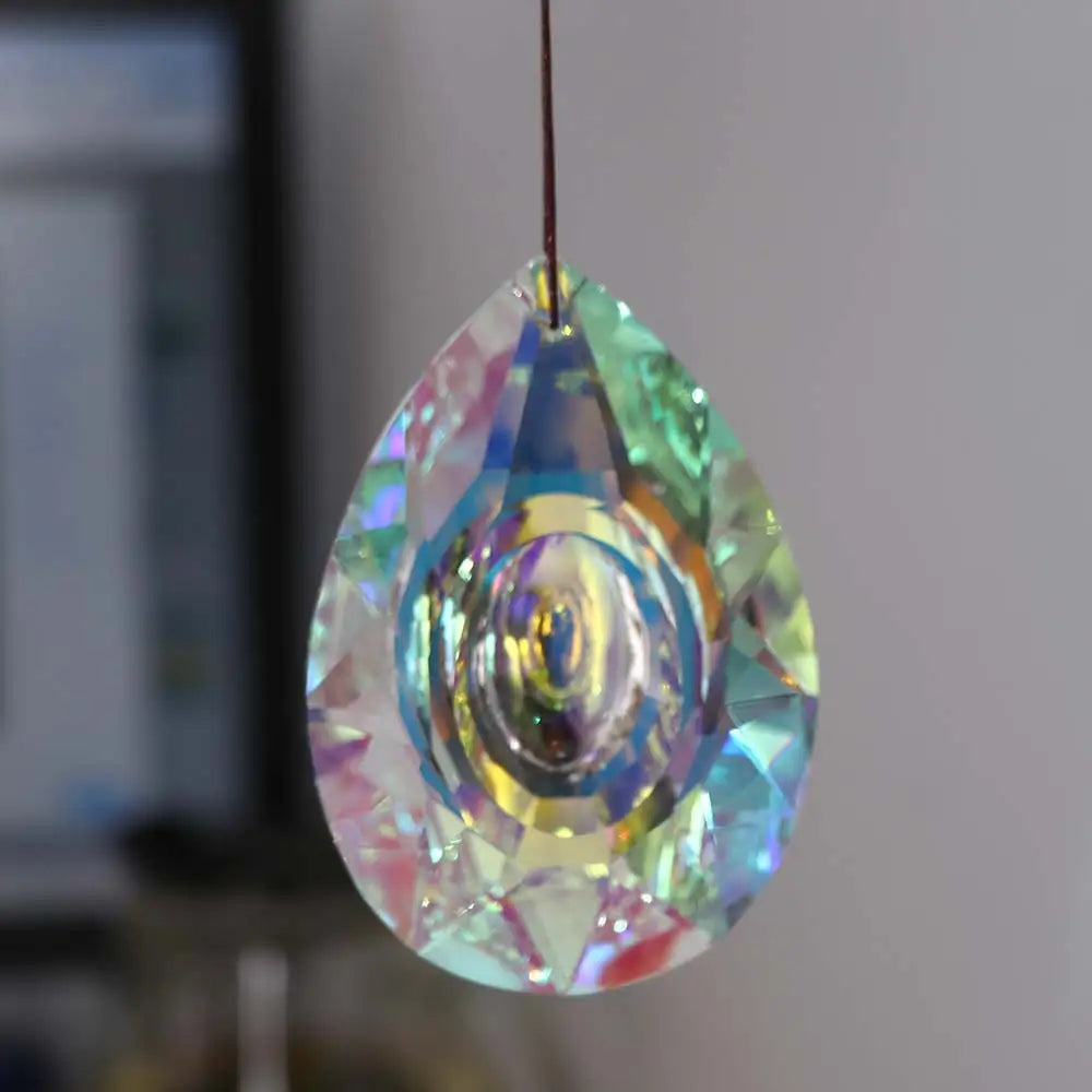Creative Window Decor Garden Prism Hanging Home Decor Rainbow Makers Sun Catcher Car Pendant Delicate Gift Crystal Pendant Vue