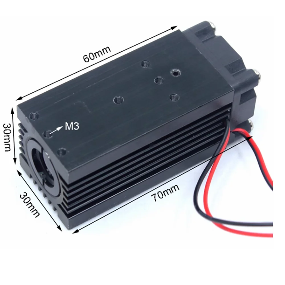 Coarse Light 635nm 1W Red Laser Module 638nm 500mw TTL PWM Laser Module Vue