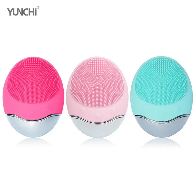 Electric Sonic Facial Cleansing Brush – Deep Pore Cleanser Facial Cleansing Brush Vue