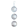 Reflective Hanging Bird Repeller Discs,Wind Chime Bird Deterrent for Garden,Decorative Birdproofing Reflectors to Keep Bird Away Vue A CN