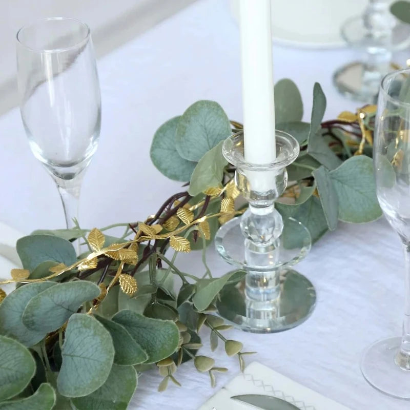 1pc200cM Simulated Golden Leaf Decorative String Lights Weddings Ramadan Holiday Decorative StringLights (Excluding Batteries) Vue