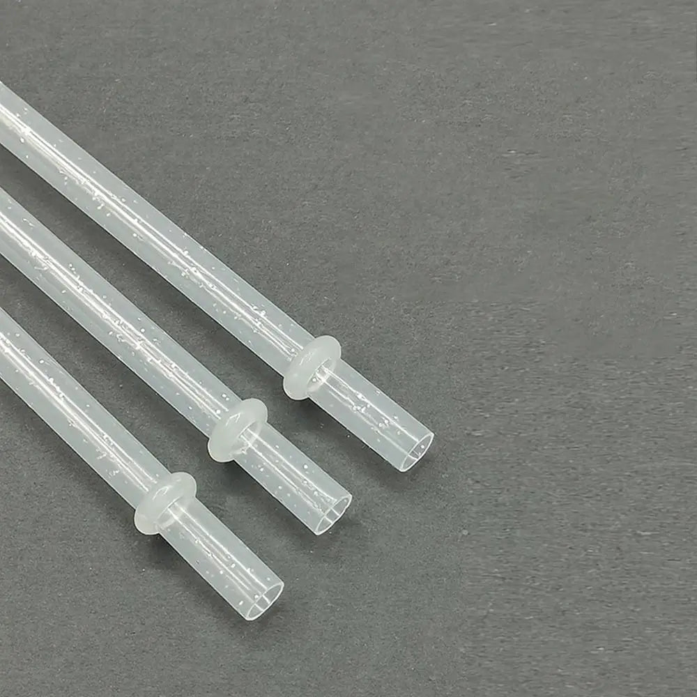 Reusable Gold Powder Plastic Straw Milk Tea Coffee Cup Accessories