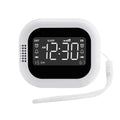 Vibrating Alarm Clock Wireless Loud Alarm Clock With White Noise Deep Sleep Digital Travel Clock Snooze function Alarm Clock Vue WHITE CN