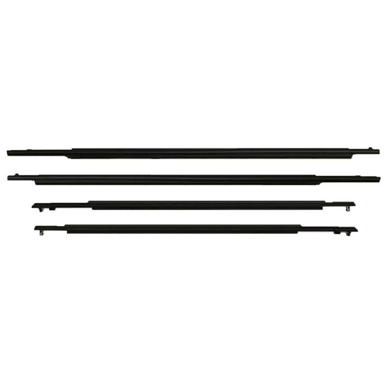 4Pcs/set Car Window Outer Weatherstrip Side Door Glass Rubber Belt Moulding Sealing Strip For Toyota Prius 2010-2015 Vue