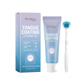 Tongue Cleaner For Remove Tongue Coating Inhibit Oral Bacteria Improve Bad Breath Freshener Tongue Cleansing Gel Toothbrush Set Vue 1set boxed