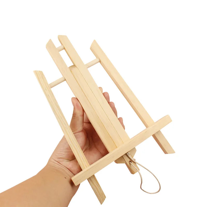 Beech Wood Table Easel For Artist Easel Painting Craft Wooden Stand For Party Decoration Art Supplies 30cm/40cm/50cm Vue