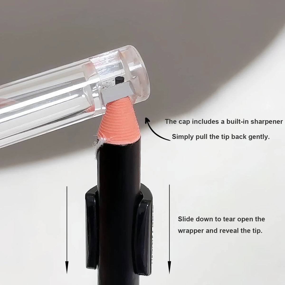 Professional Eyebrow Pencil with Brush Microblading Pencil Tattoo Waterproof Art Tint Makeup Eyebrow Pen Enhancers Cosmetic Tool Vue