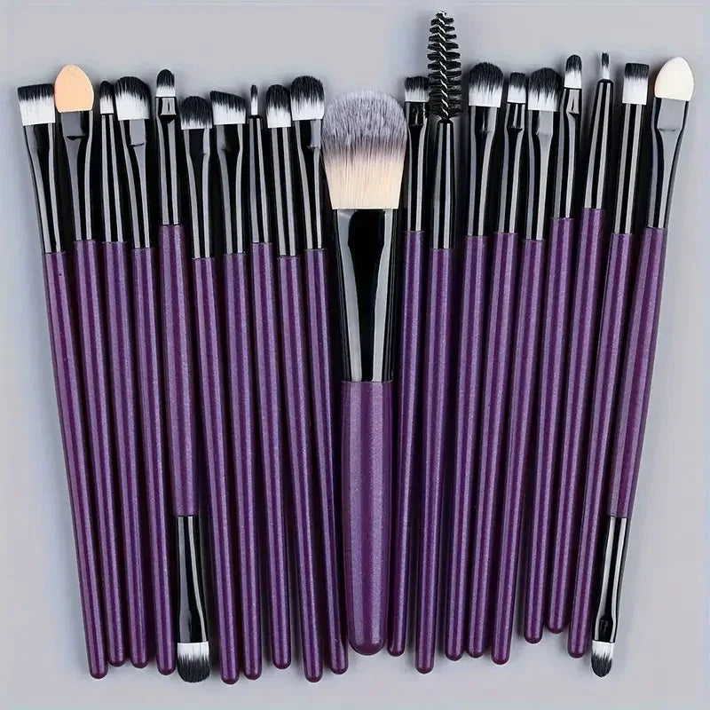 Makeup Brush and Sponge Set Professional Makeup Brush Set Beauty Blender Triangle Powder Puff Clean Powder Puff Vue ES-20PU