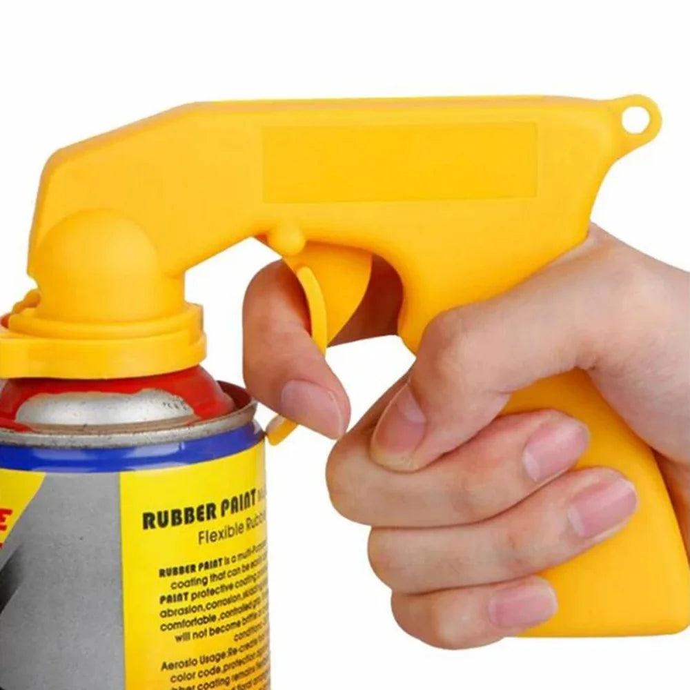 Car Spray Paint Gun Handle Spray Full Grip Lock Handle Trigger Polish Can Spray Paint Maintenance Repair Tool Car Accessories Vue
