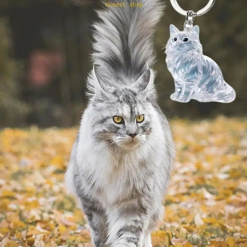 Kitten-Shaped Cat Hair Keepsake Storage Container Pet Hair Keepsake Vue