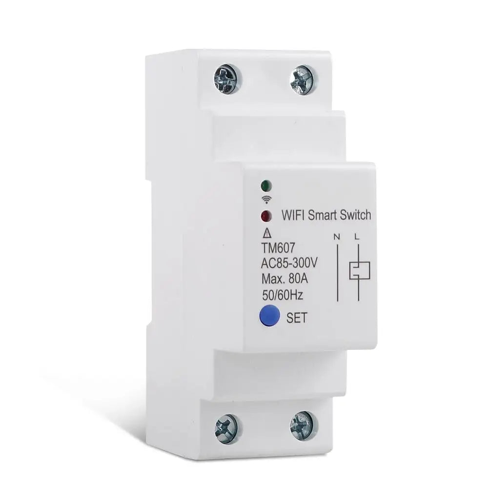 TM607 WiFi Timer Tuya APP Wireless Remote Control Smart Switch Countdown Time Switch Breaker DIY Lights for Alexa Google Home Vue Default Title