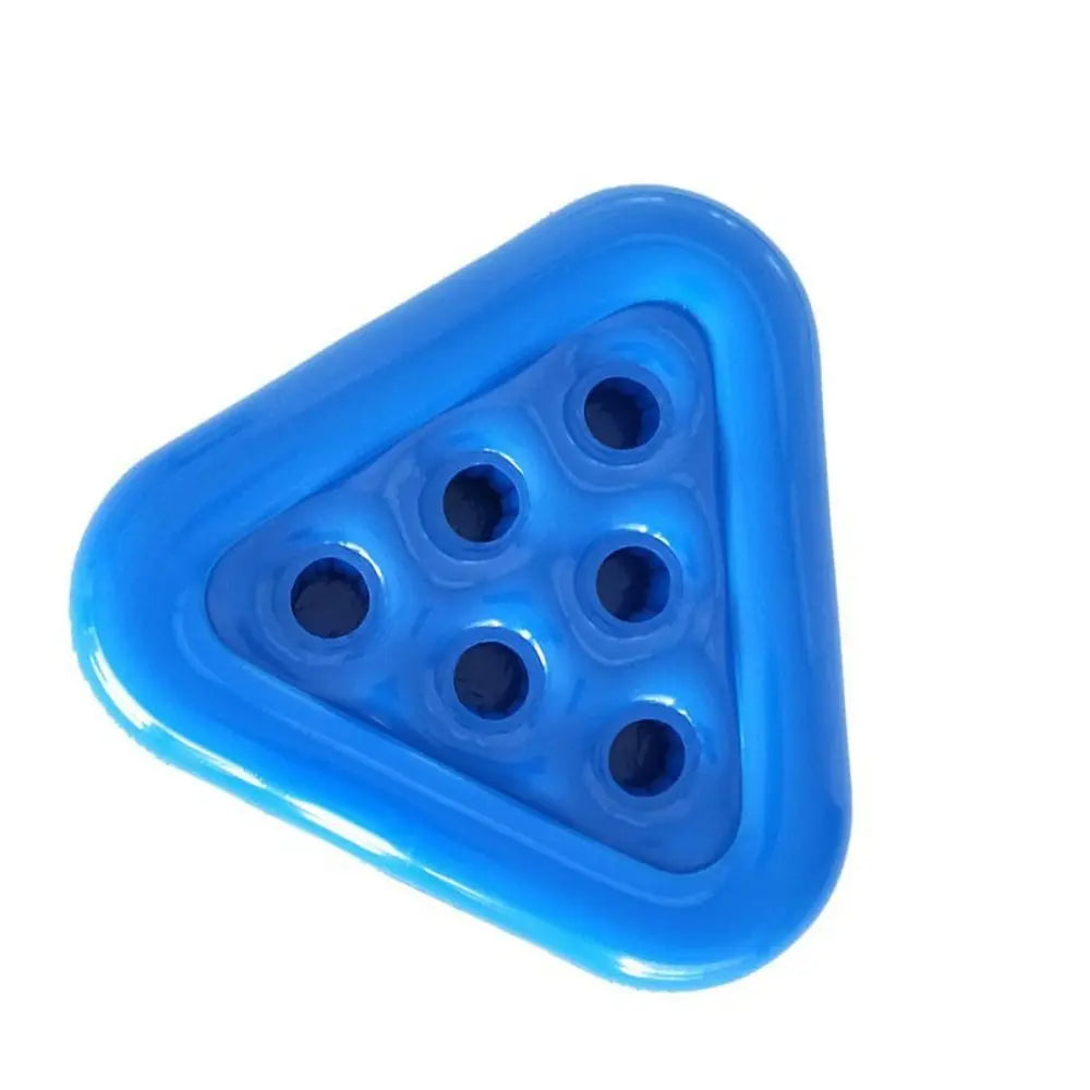 Premium PVC Inflatable Pong Hat Triangle Cap Beverage Cup Mats Beer Cup Holder Hat Only Interactive Design Toss Game Hat Vue