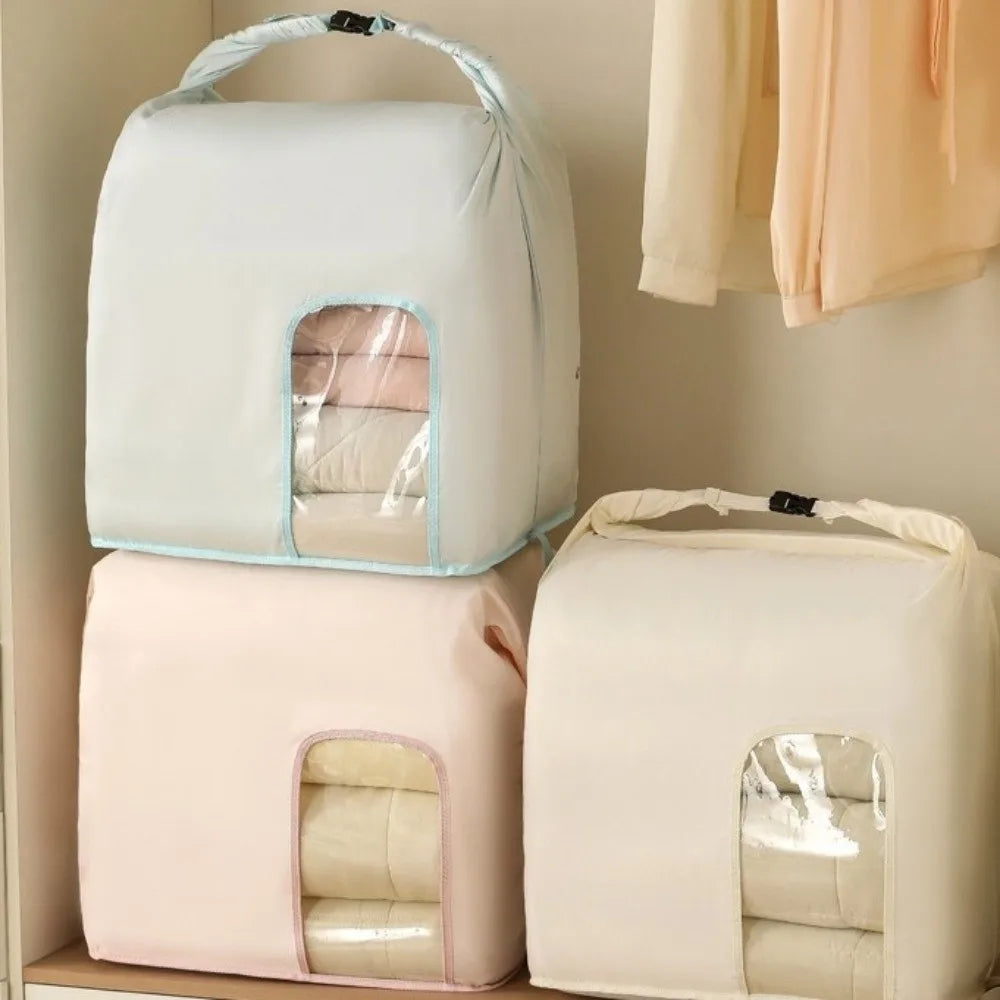 Large Capacity Compression Clothes Storage Bag Folding Moisture-proof Duvet Storage Bag Ultra Space Saving Dust-proof Vue