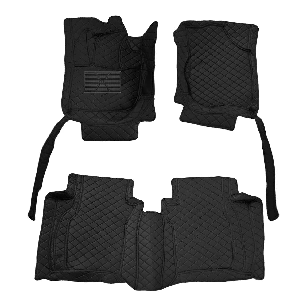 Car Floor Mats For honda FIT Jazz Crosstar 2022-2025 MK4 GR1-8 GS4-7 Waterproof Car Interior Accessories Car Mat Vue black China Mainland