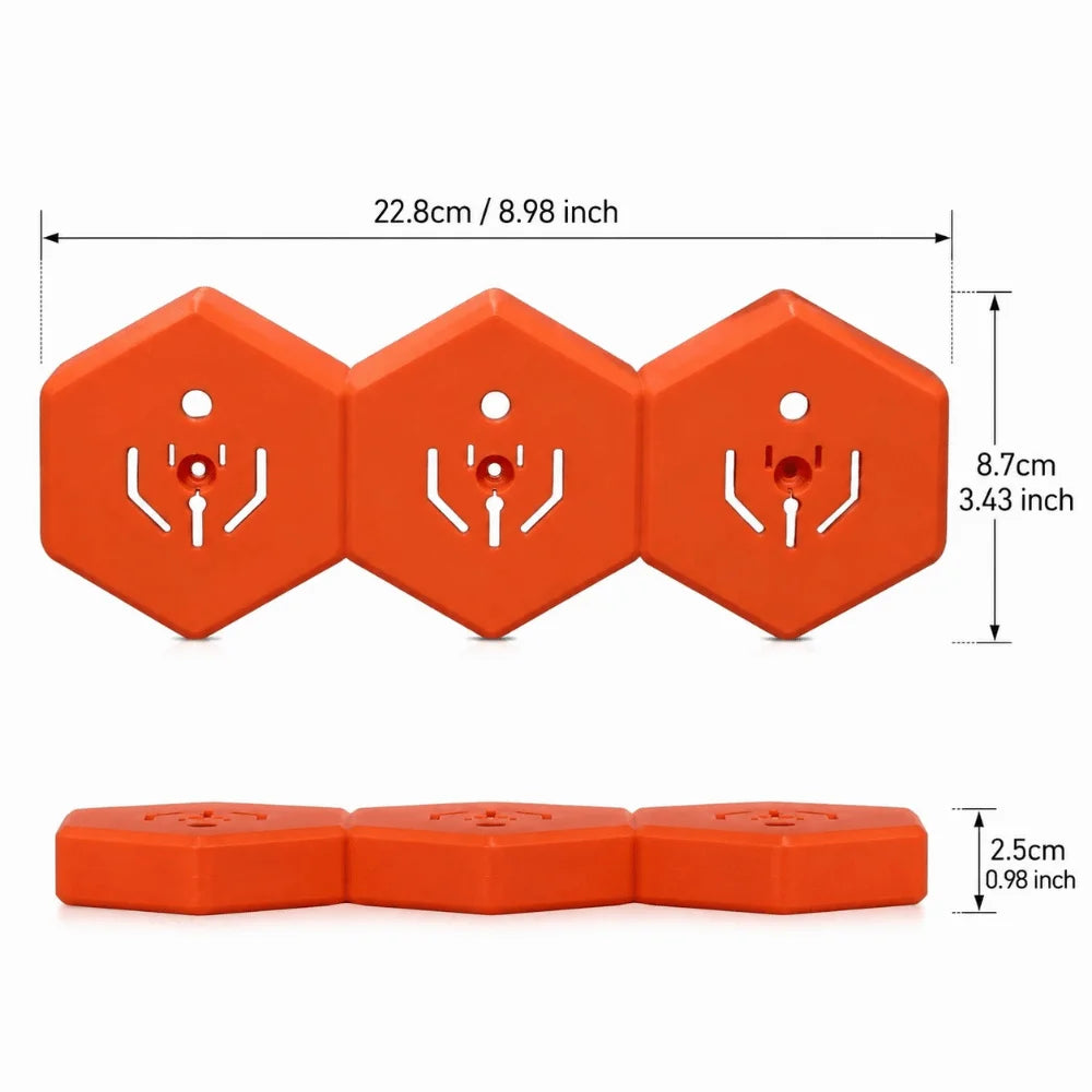 Heavy Duty RV Shore Power Socket Mount Bracket Solid Hard Plastic Material Thickened Shell Plug Holder Vue