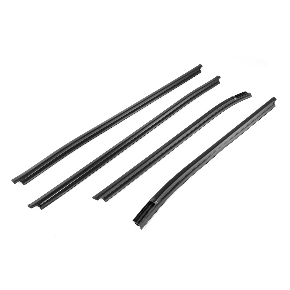 Car Side Window Sealant Strip Door Window Seal Weatherstrip Rainproof Weather Strip for Toyota HILUX SR5 4Doors 2005-2015 Vue