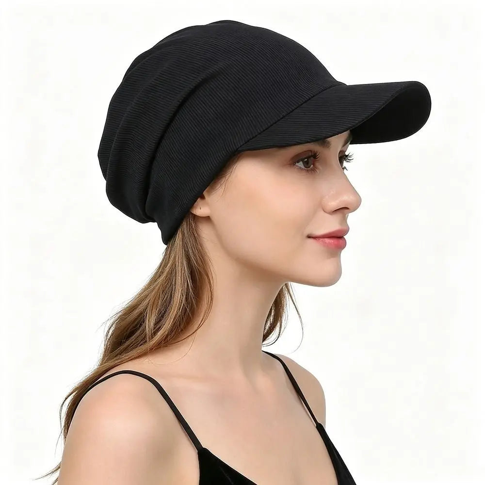 Fashion Breathable Slouchy Visor Hat Lightweight UV Protection