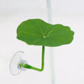 1 Pc Green Leaf Hammock For Betta Fish Stress-Reducing Aquarium-Safe Decor With Suction Cup For Fish Tank Fake Plants Decoration Vue A1