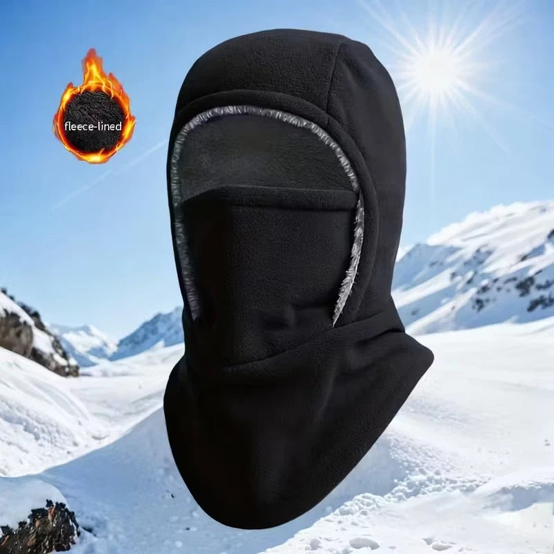 1-2PCS Thermal Windproof Cozy Thick Fleece Lined for Winter Outdoor Snowboarding Motorcycle Cycling Hiking Camping Delivery Vue