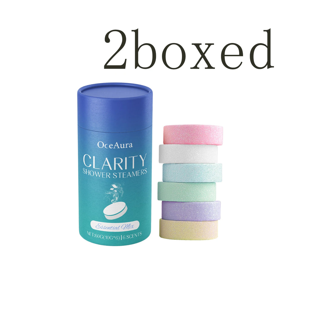 Aromatherapy Shower Tablets - Gentle Cleansing & Deep Moisturizing, Long-Lasting Fragrance, Lightens & Nourishes Skin Vue 2boxed other