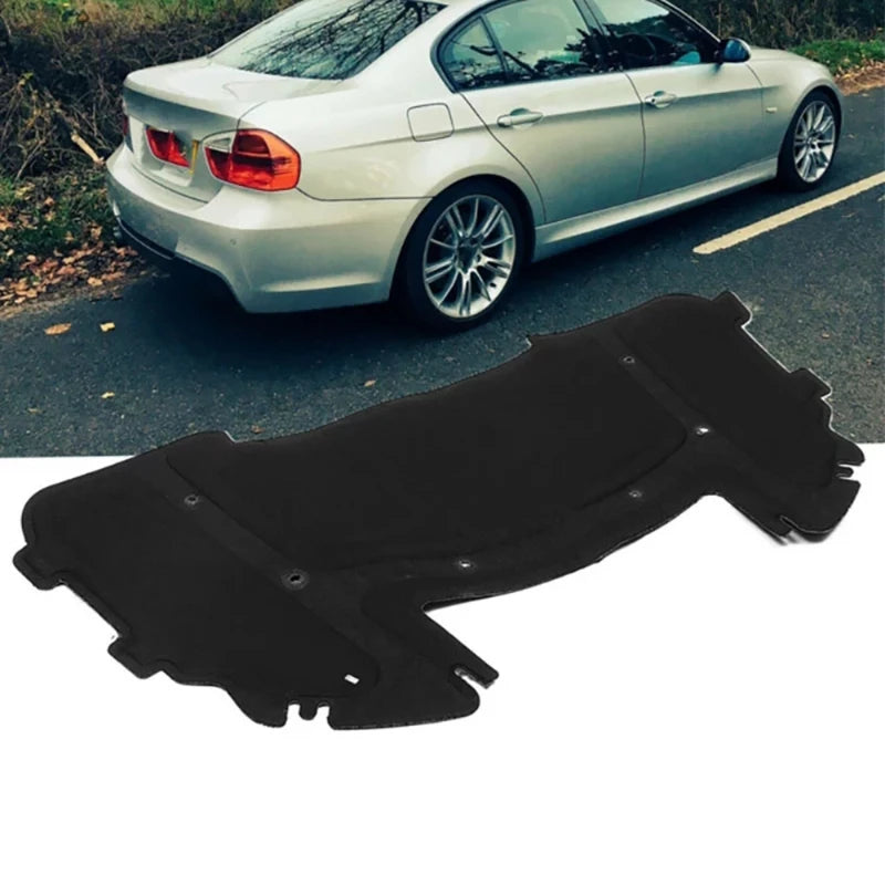 Car Engine Soundproof Cotton Front Hood Engine Sound Insulation Pad For BMW E90 E91 E92 E93 Vue