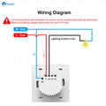 Tuya smart switch, With neutral wire, works with Alexa, Google homepage, WiFi wall switch Vue 1 Gang