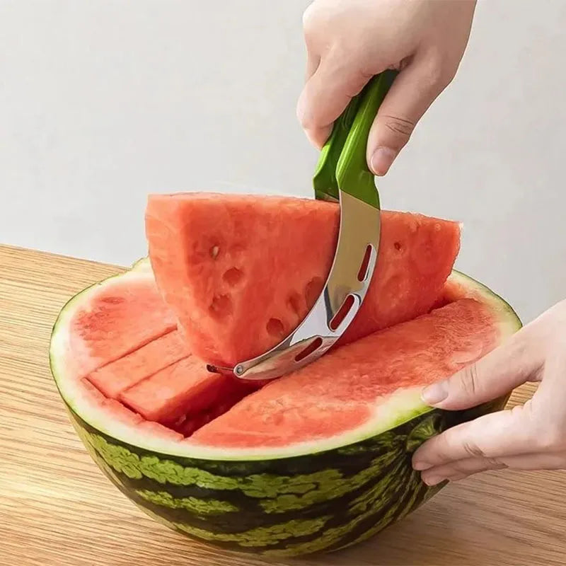 Stainless Steel Watermelon Cutter & Slicer Tool Fruit Slicer Tool Vue